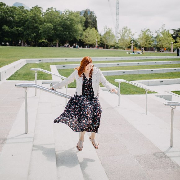 Hayden Los Angeles Boho Dress Floral Print Size Medium - Picture 6 of 16